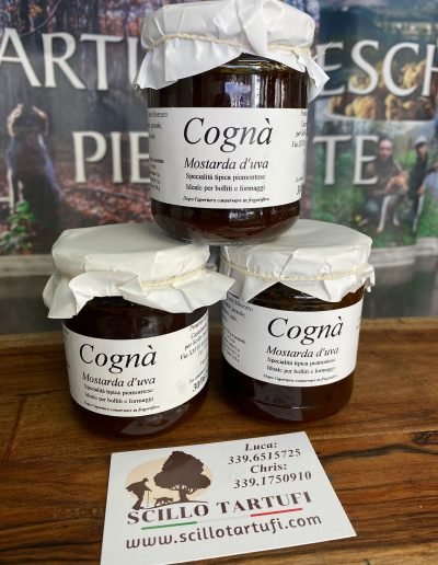 Scillo Tartufi Cogna Mustarda
