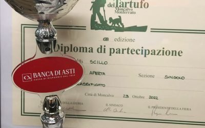 News 2 🏆Vinto Trofeo Città di Moncalvo “Tartufo d’Oro” e “Zappino” d’Argento.